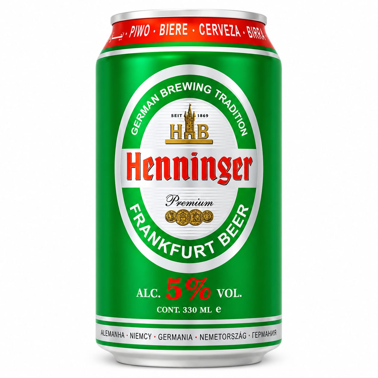 Henninger Beer - Can