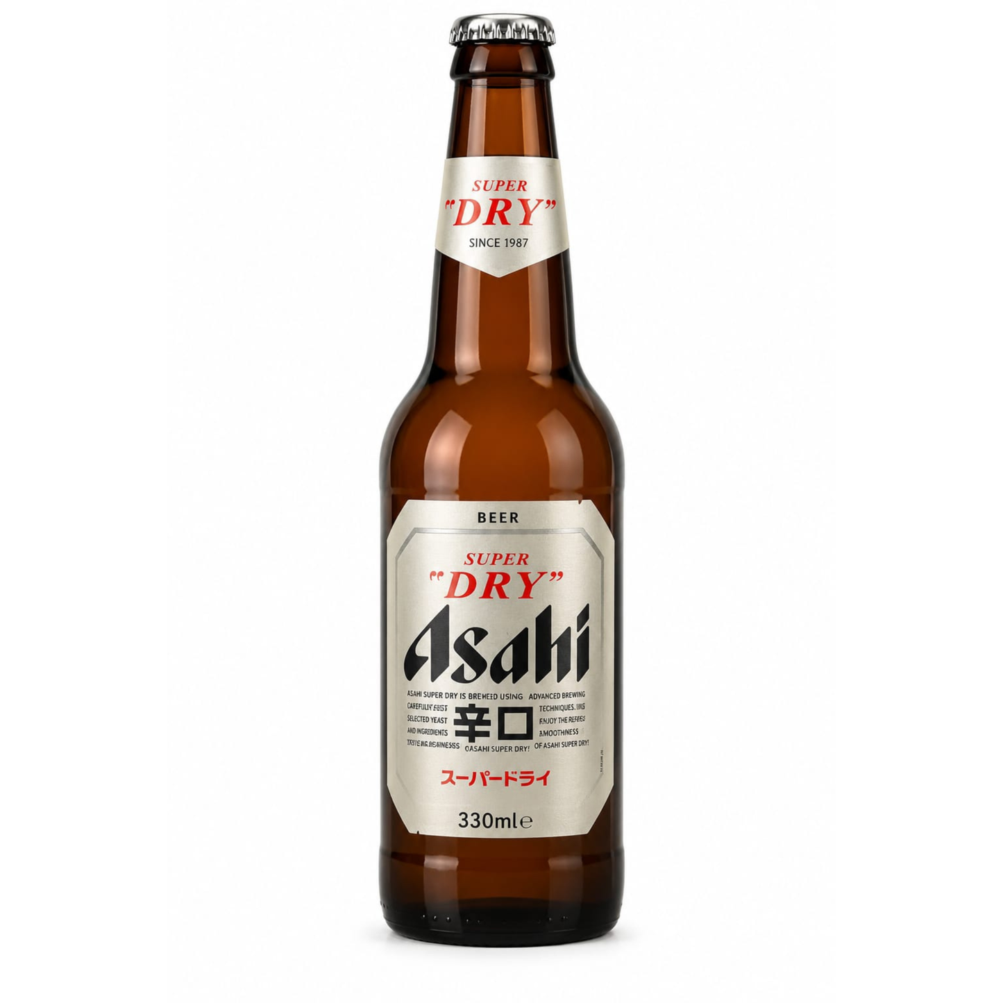 Asahi Beer - Bottle 330 ml