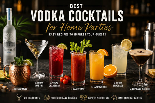 Best Vodka Cocktails for Home Parties