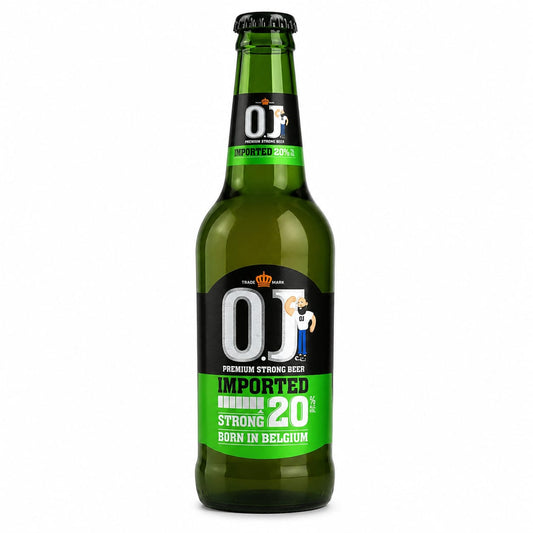 O.J Strong Beer 20% - Bottle 250 ml