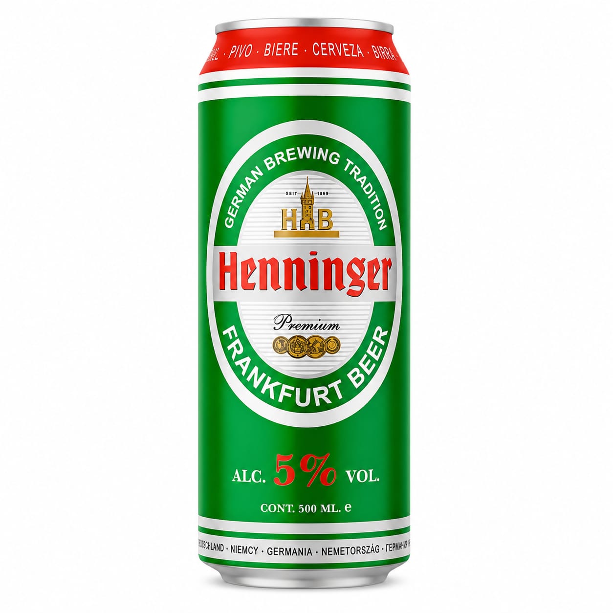 Henninger Beer - Can