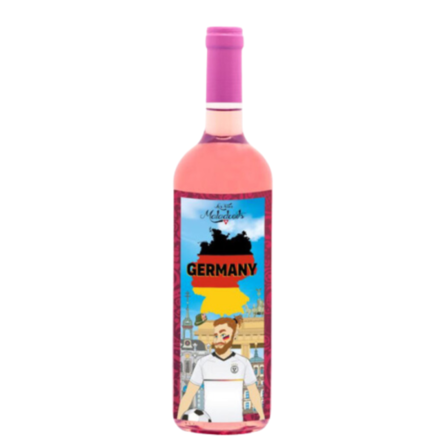 Les Trois Maladroits Rose Wine