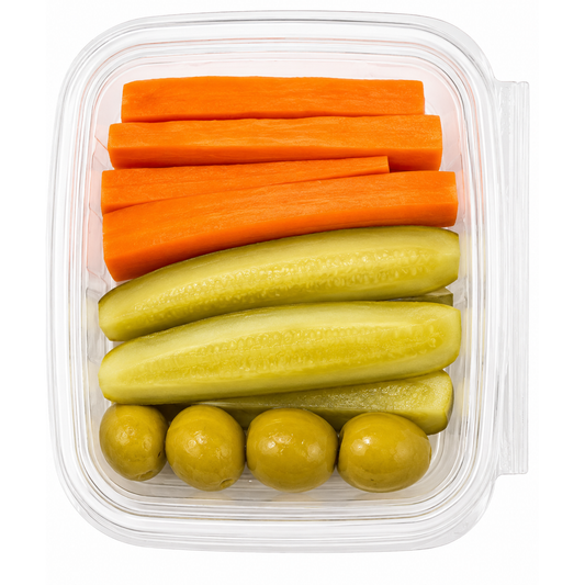Pickles, Carrot, & Olive