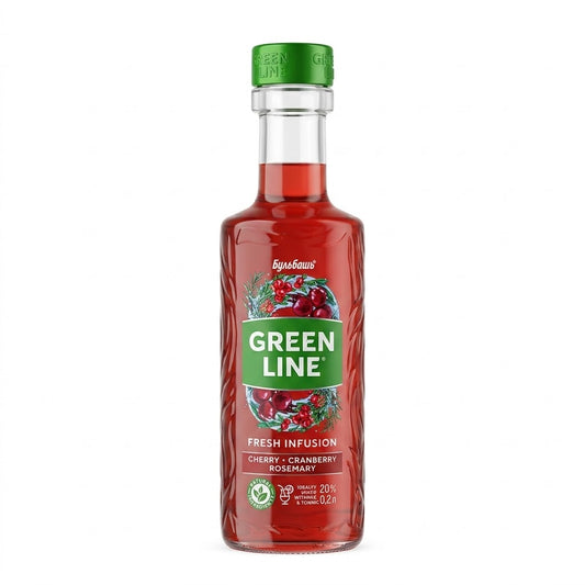 Green Line - Cherry & Cranberry - 200 ml