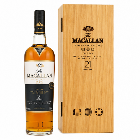 Macallan 21 Years Old Fine Oak Whisky - 700 ml